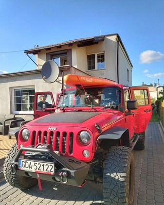 Jeep Wrangler cena 119000 przebieg: 115000, rok produkcji 2014 z Muszyna małe 154